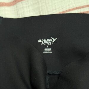 Old Navy Active Jet Black Leggings